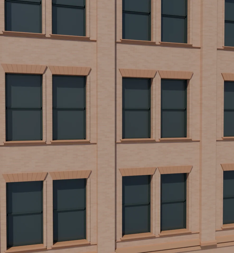Integrated window bay — construction WIP