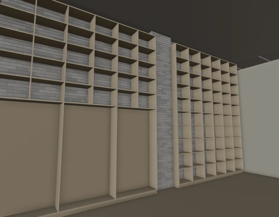 Café library — integrated public-room trial