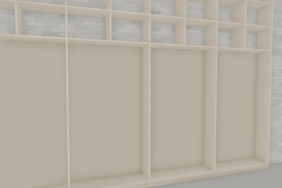 Café library — source-visible lower depth