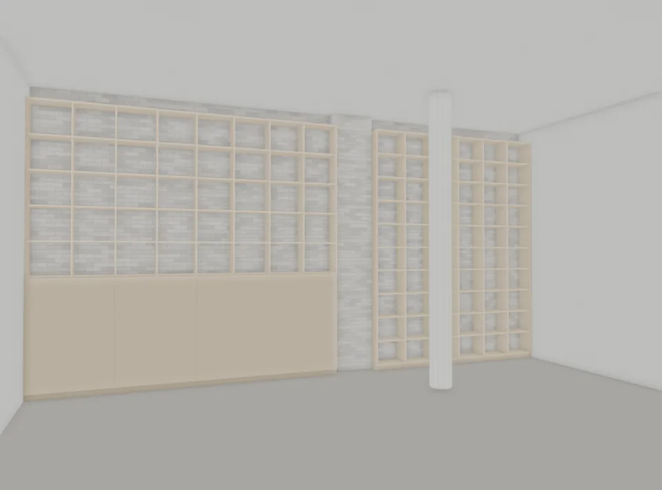 Café library — revised source-visible joinery