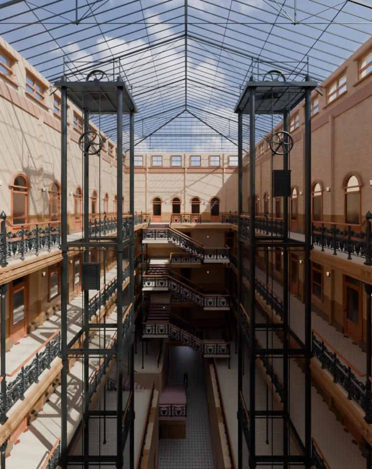 Upper atrium daylight diagnostic — WIP