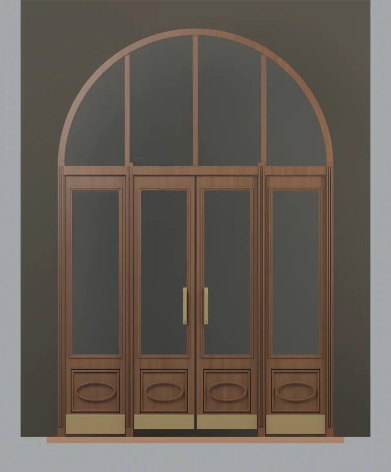 Restored entry — four-part joinery study WIP