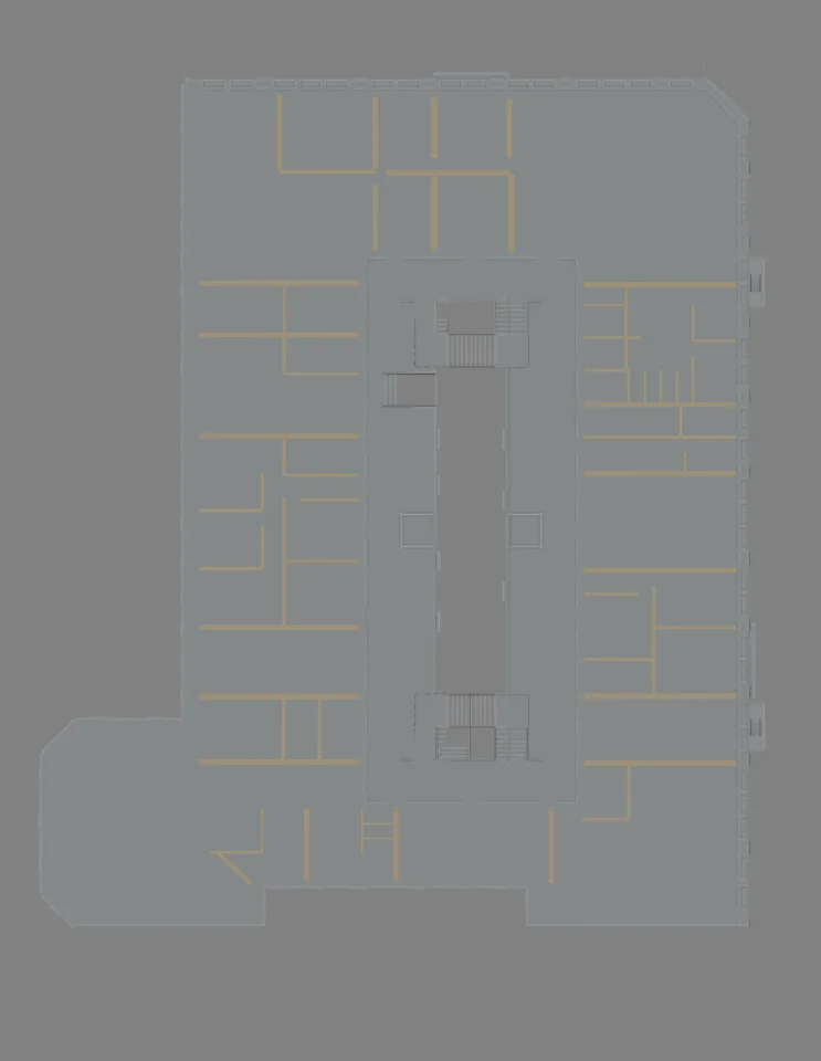 Integrated second floor — dated partition WIP