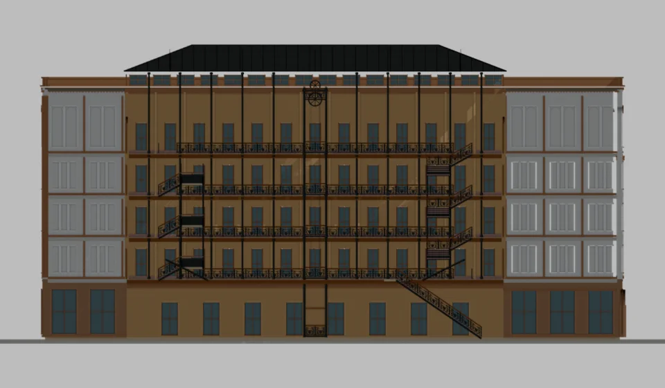 Longitudinal clip — structural WIP