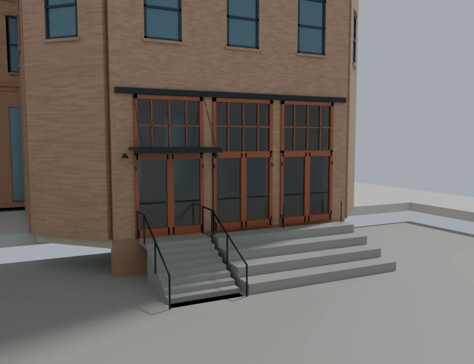 Rear portico first integration — diagnostic WIP