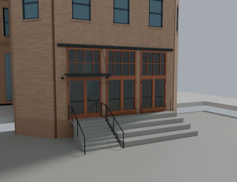 rear portico v38 — WIP