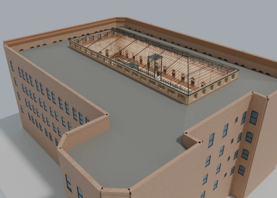 Perimeter roof slope hypothesis — separate WIP study