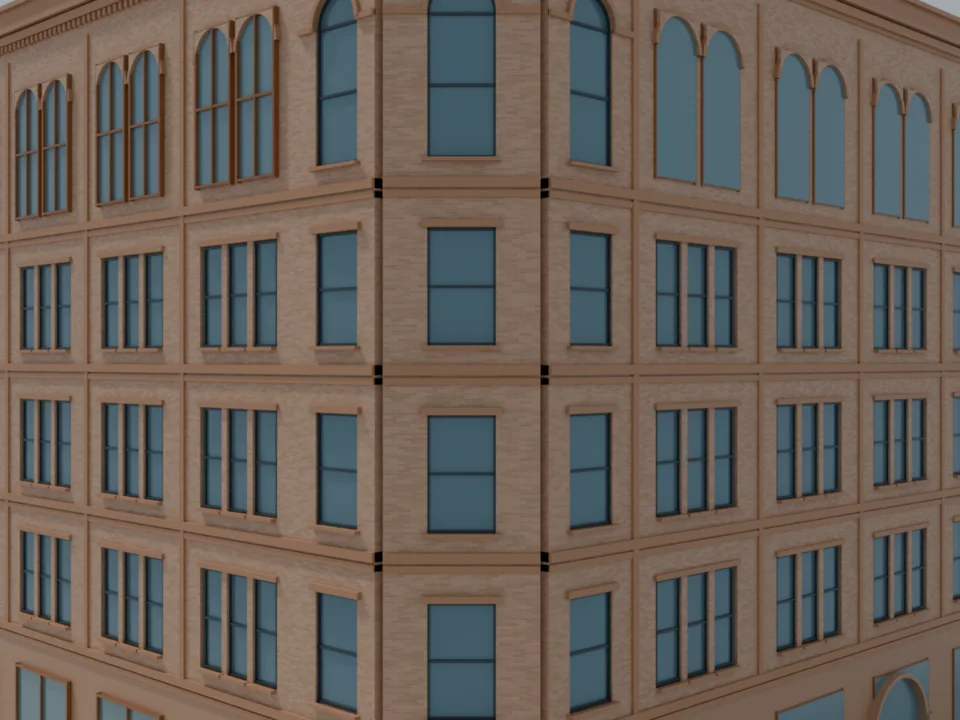 Street corner v5 — junction diagnostic WIP