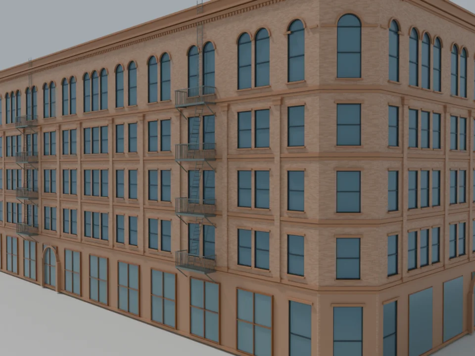 Street facades v10 — construction WIP