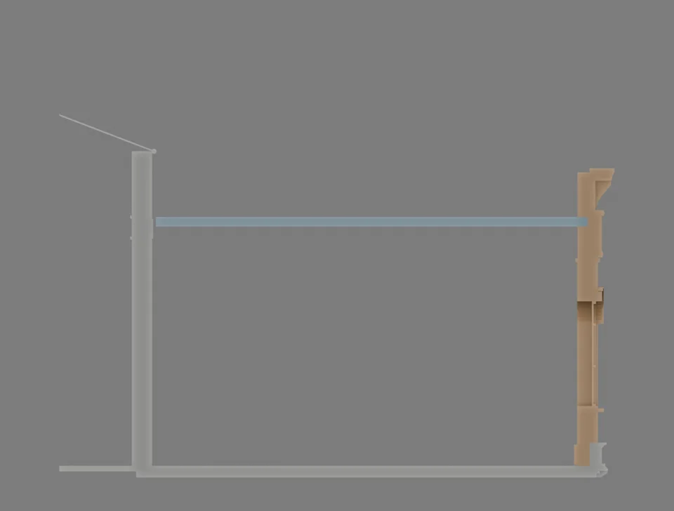 Upper roof and facade — section compatibility diagnostic