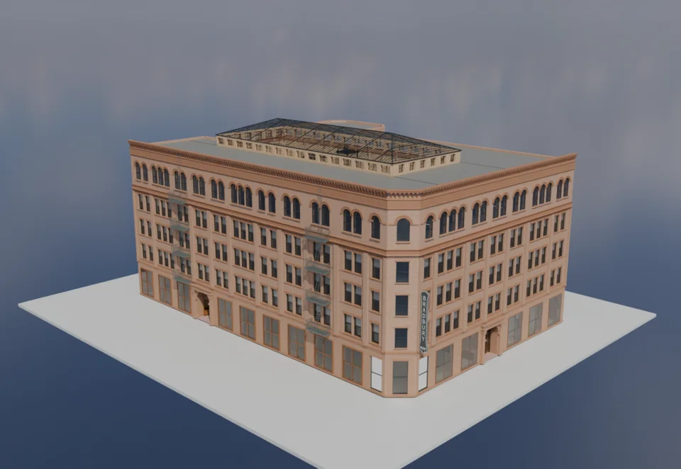Integrated building — corrected review camera WIP