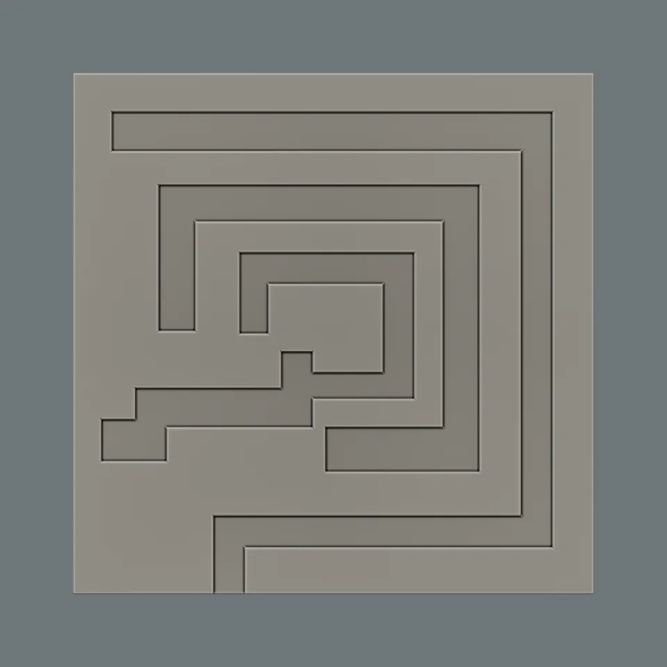 Ennis textile study v01 block front — rejected for integration