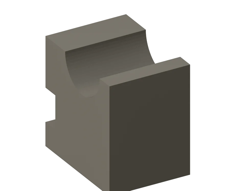Block section coupon rear