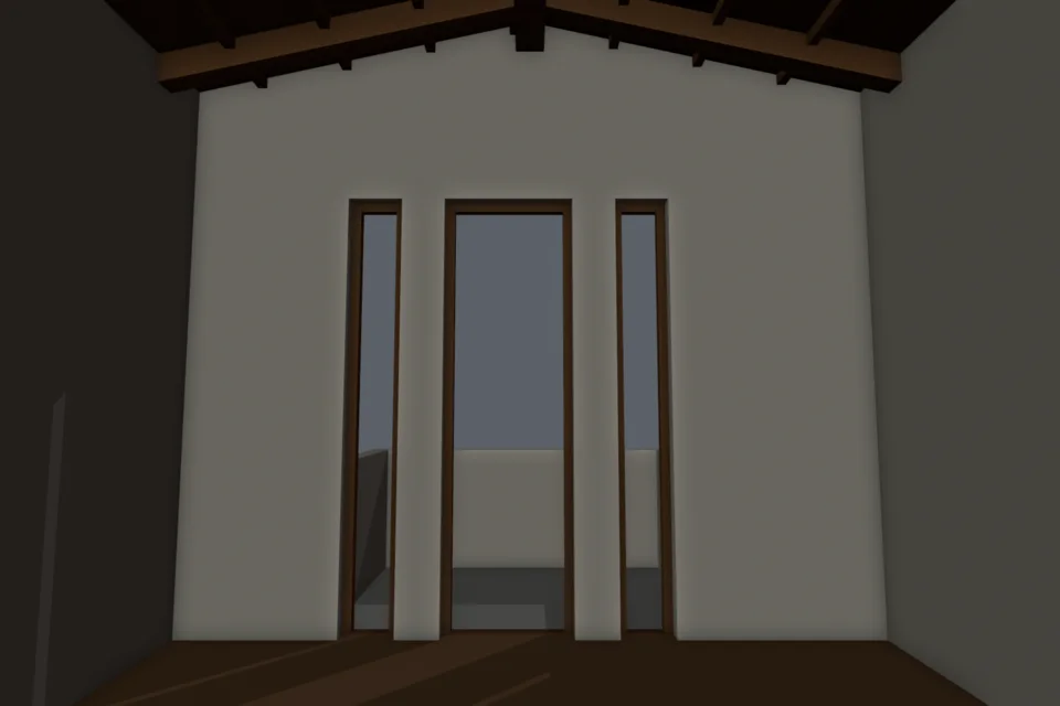 Ennis v16 master east interior — rejected repair