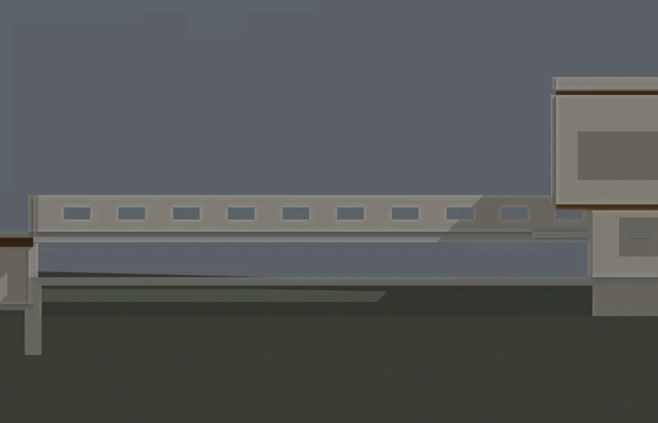 Bridge profile — unresolved gate and site grades