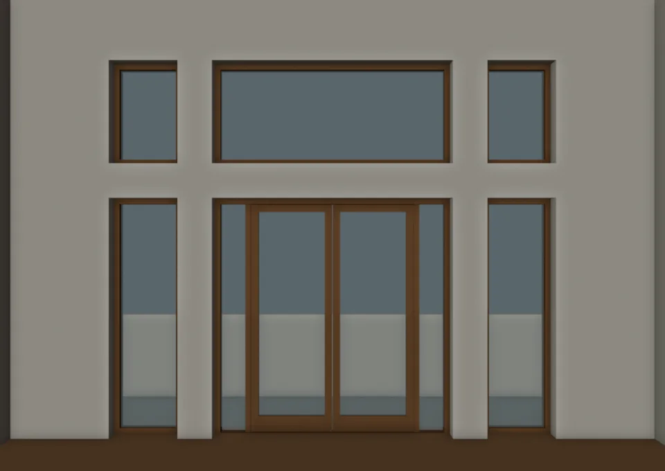 Living south source-width correction