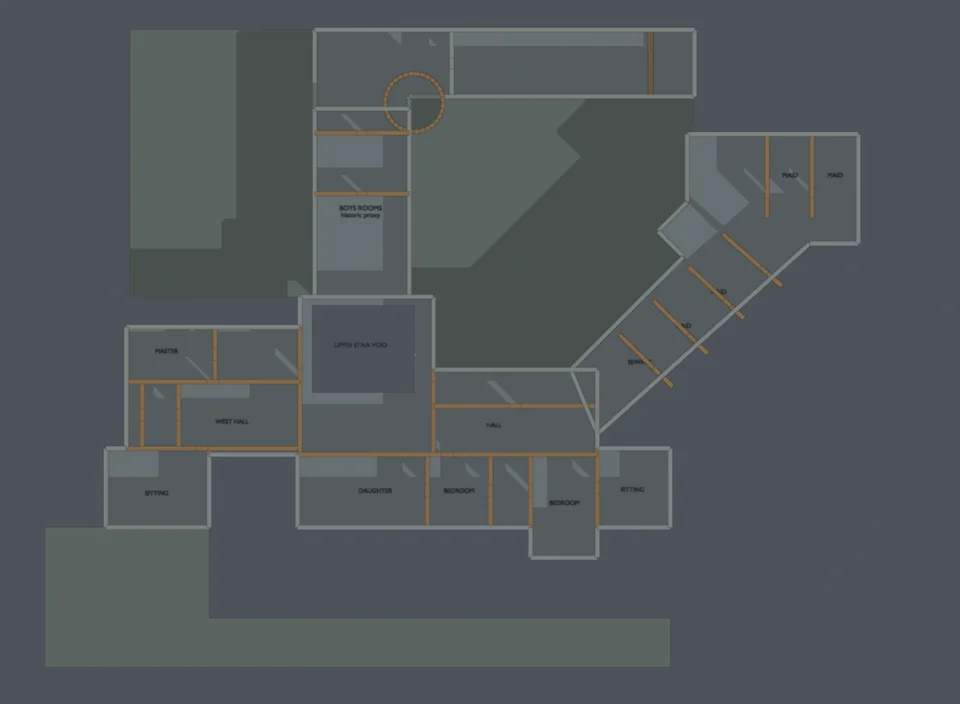 Upper historical proxy / open rooms