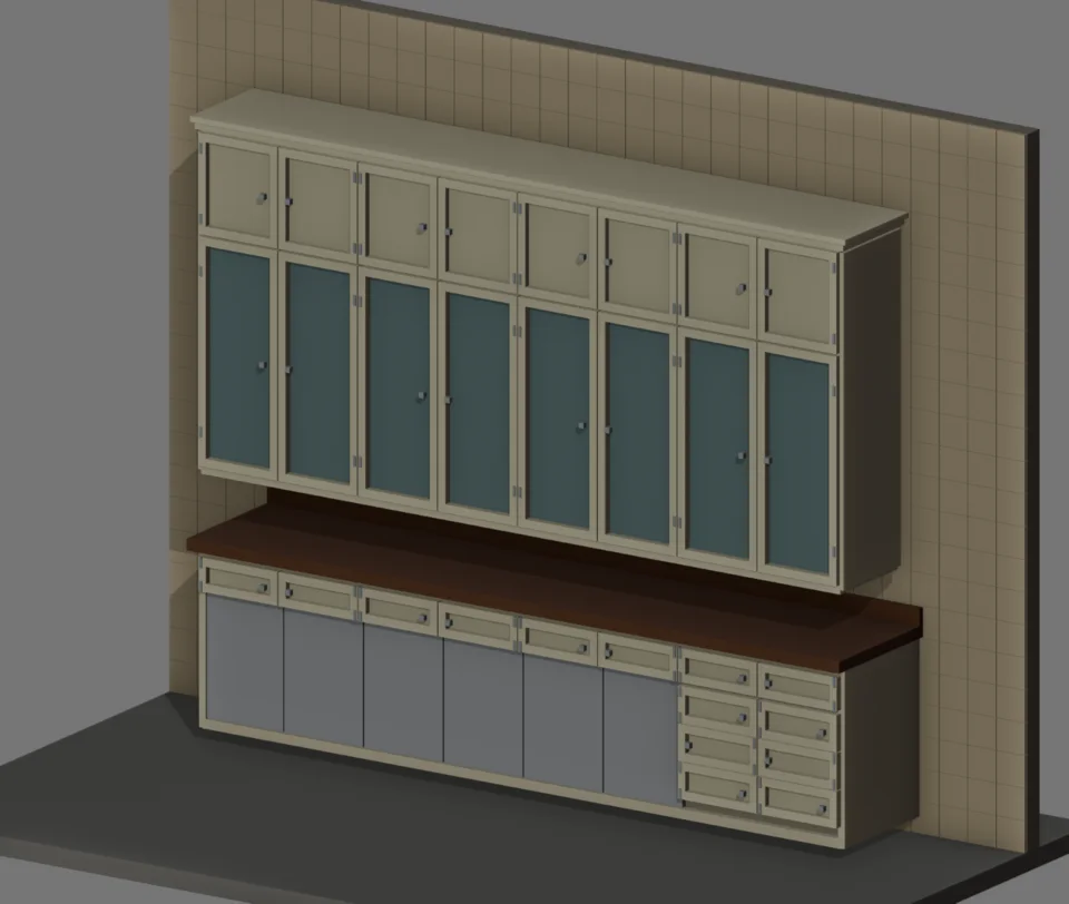 Kitchen joinery · depth and unknowns