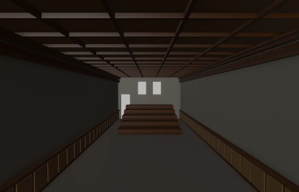 v12 theatre facing projection wall
