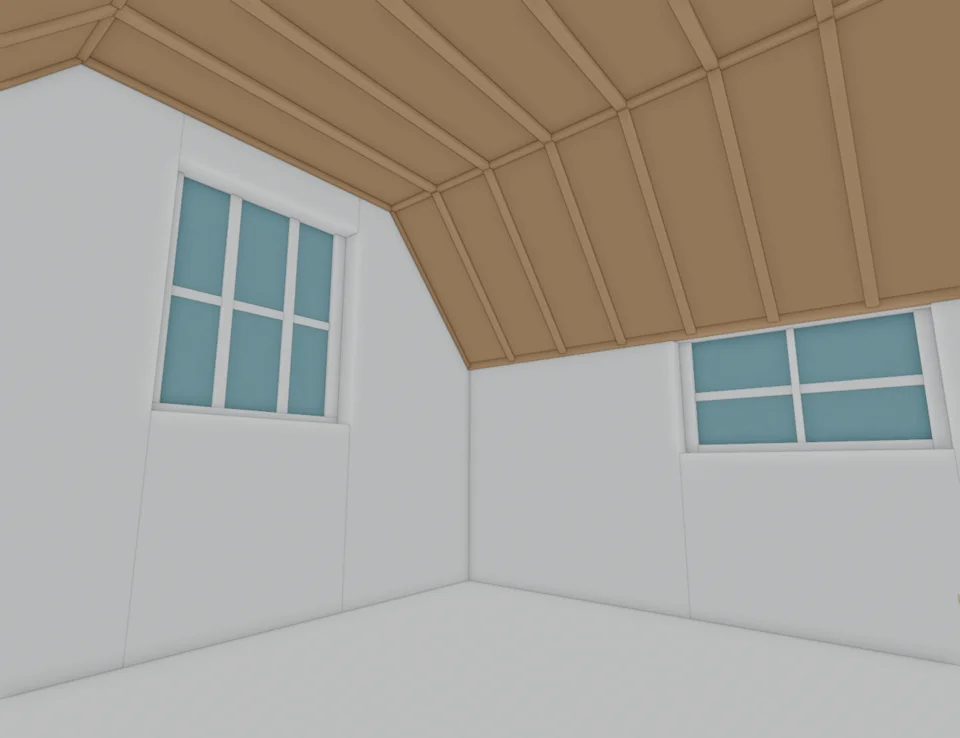 v34 adjacent window ceiling clearance