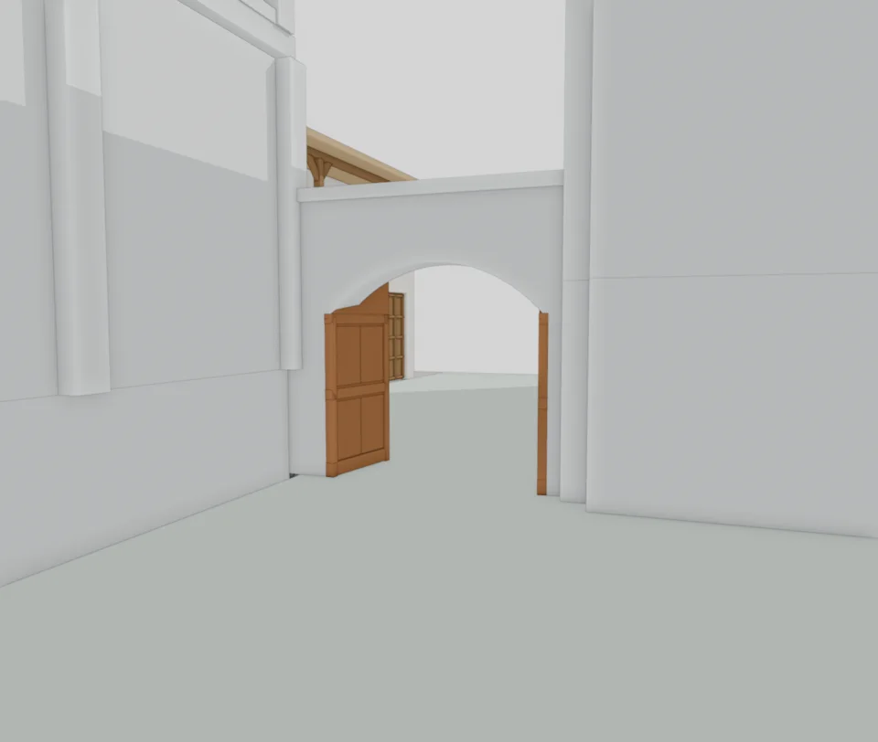 Gateway · supported threshold and solid panels
