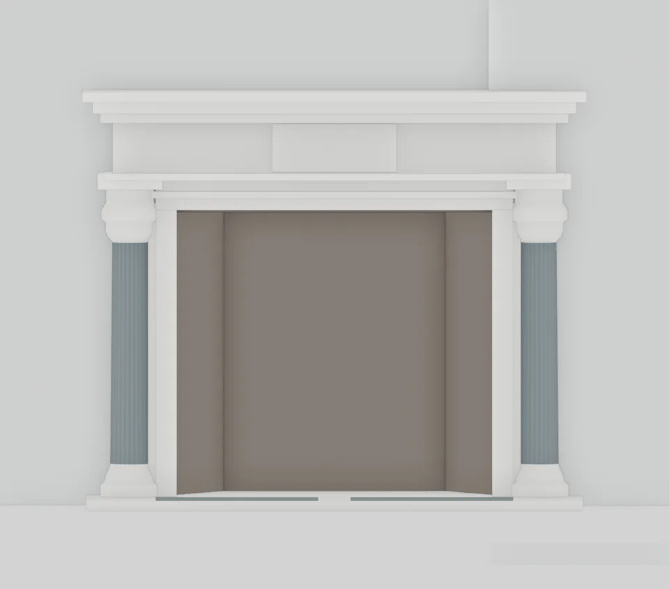 Living fireplace · integrated recess candidate